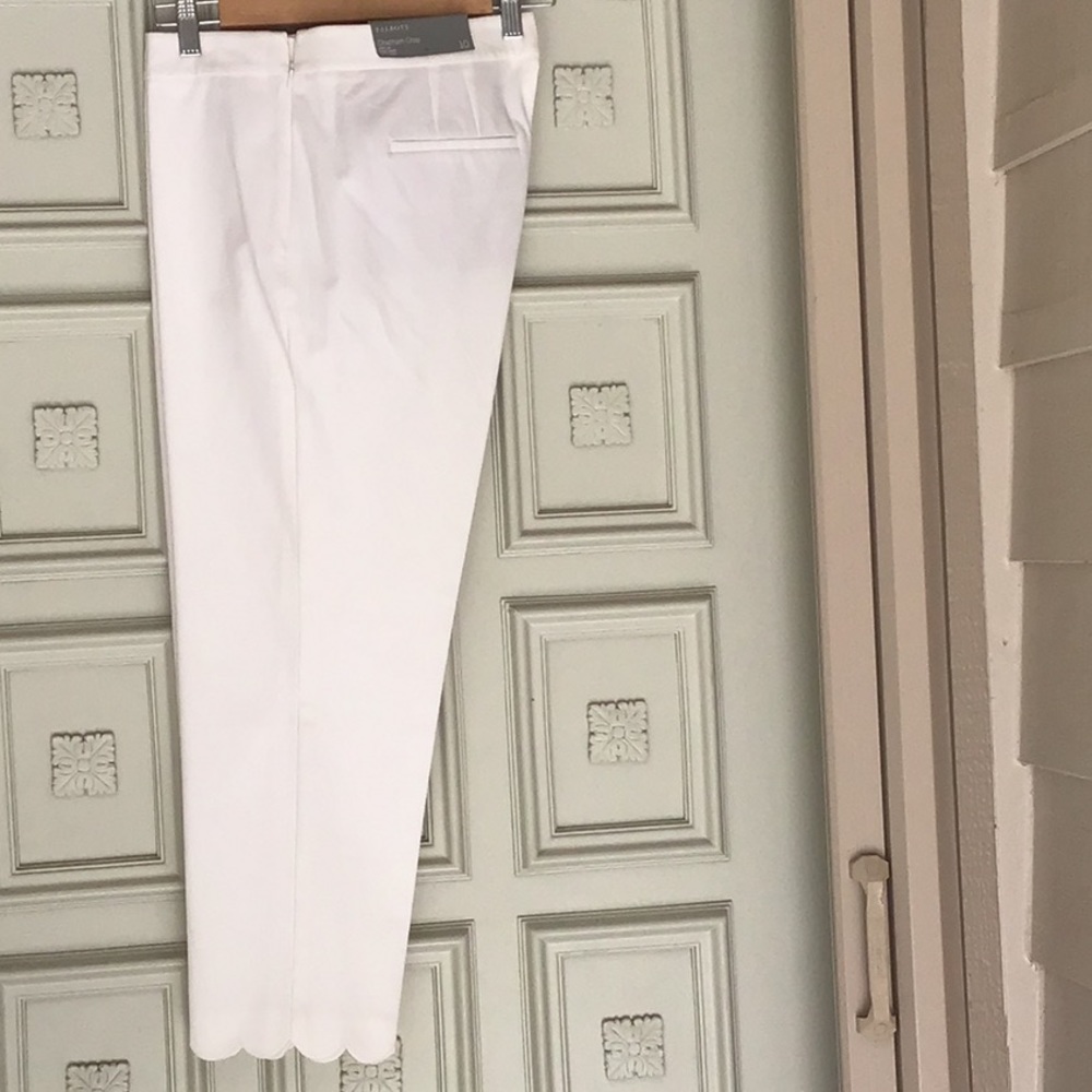 TALBOTS Scalloped Crops
